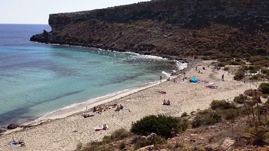Rabbit beach Lampedusa